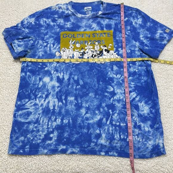 Tailgate Golden State Warriors Looney Tunes Tie Dye T-Shirt X-Large - Picture 6 of 8